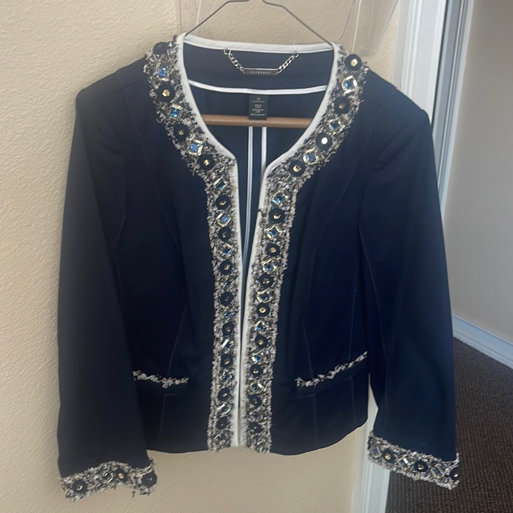 White House Black Market Blazer